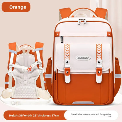 New Primary School Students' Backpacks for Boys and Girls Suitable for Grades 1-6 - 9 Large Capacity Children's School Bags