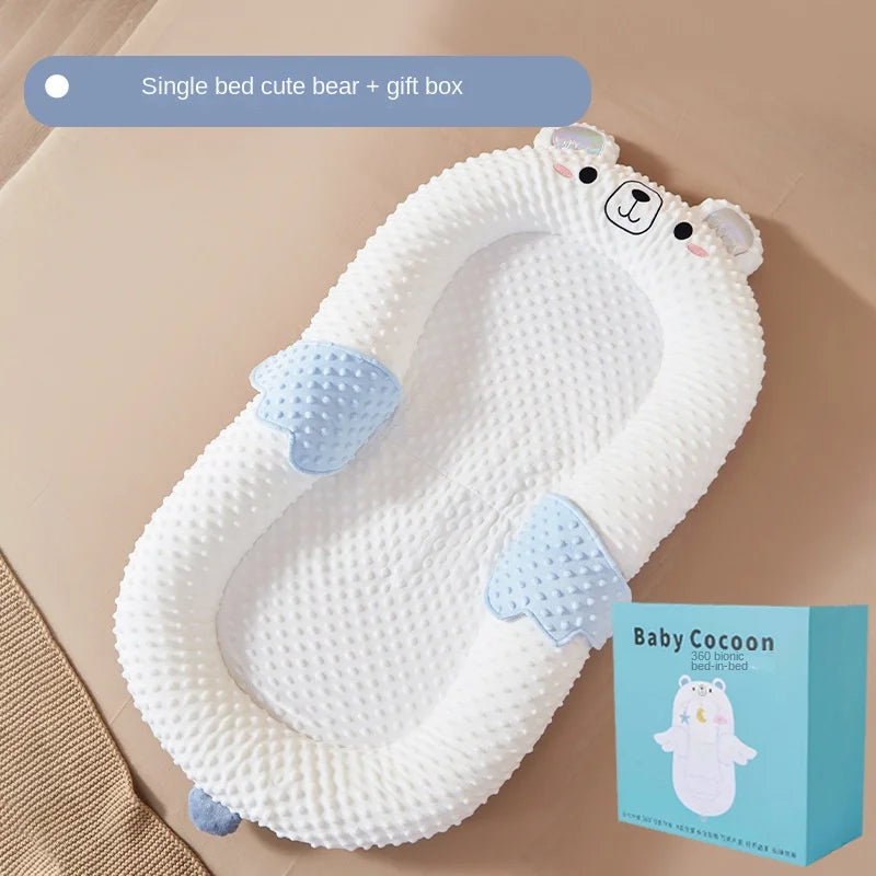 Lazychild Bed In Bed Baby Lying Down Sleeping Soundly Newborn Sleeping Pad Multifunctional Safety Device Gift Set Drop-shipping