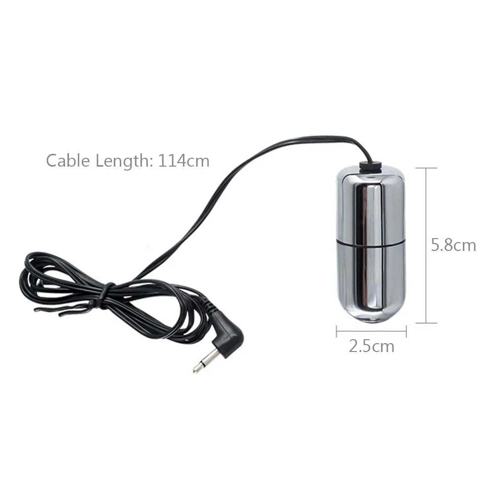 Electric Shocker Anal Butt Plug,E stim Electrosex Penis Ring ,Nipple Electrostimulation Cockring Chastity Cage E-stim Bdsm Toys
