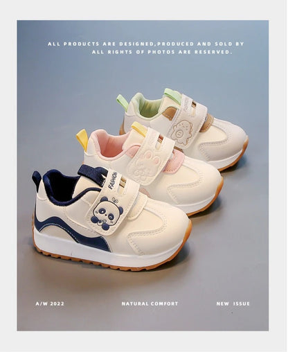New Fashion Children's Causal Sneakers for Girls Cute Patchwork Kids Sports Shoes Soft Versatile Boys School Running Sneakers