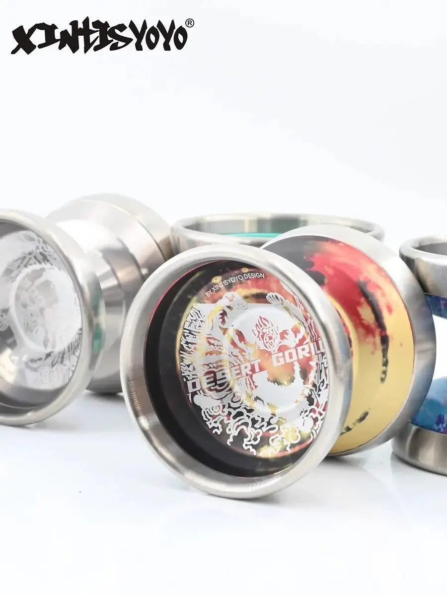 XINTISYOYO Desert gorilla Titanium alloy outer ring three material yo yo ball1A Yoyo ball for professional  competition