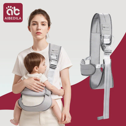 Baby Carrier Kids Waist Stool with Waist Protection Baby Strap Adjustable Front Holding Type Big Baby Carrier