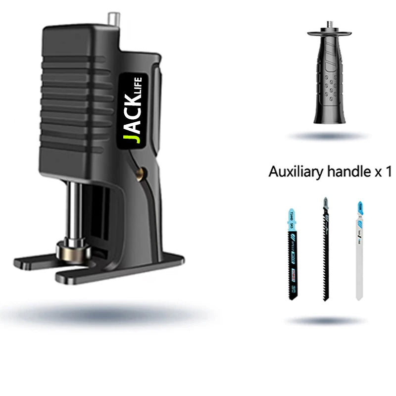 JANGKLIFE Screwdriver Conversion Head, Electric Drill to Electric Saw, Household Reciprocating Saw, Multifunctional, Wood Tools