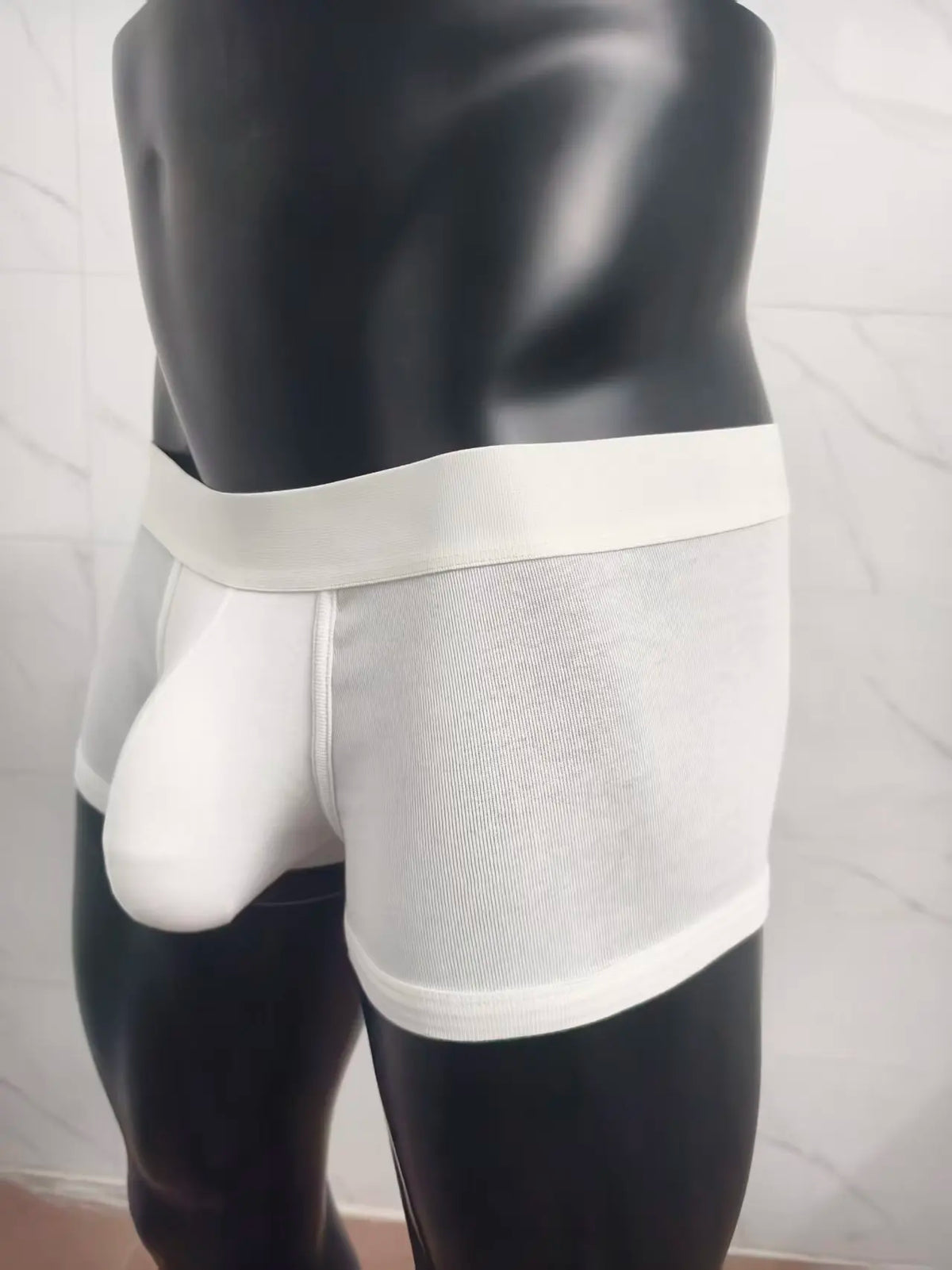 Cotton men's boxer briefs with large pockets, comfortable and hot-selling men's sexy underpants.