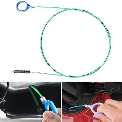 3m/5m Car Drain Dredge Cleaning Scrub Brush Auto Sunroof Long Hoses Detailing Cleaning Tool Spiral Cleaning Brush Drain Cleaner