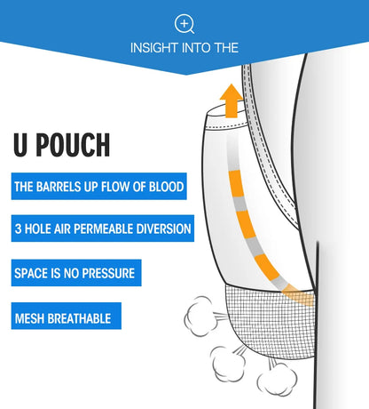 Bullet separate underwear Men's ventilated summer dry underpants Ice silk bag ice healthy boxers