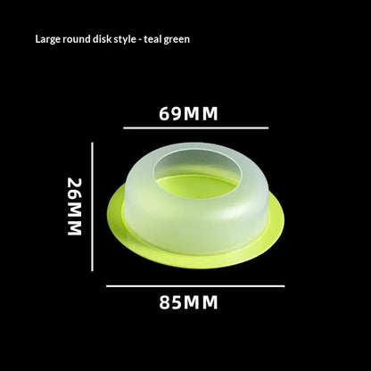 Anti Escape Reptile Feeding Dish Durable ABS Worm Food Bowl Easy Clean for Lizards Geckos Snakes Terrarium Tank