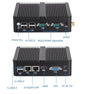 Fanless Mini Industrial PC Intel Celeron N5095 2x RS232 Serial Ports 2x Gigabit Ethernet Mini-PCIe Expansion Windows Linux