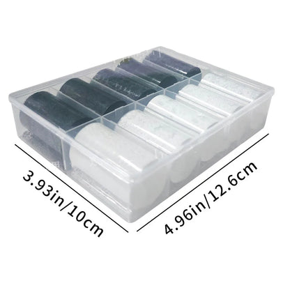 10 Rolls/Box New Black&White Lace Nail Transfer Stickers Sexy Lace Flower Full Wraps Nail Decals DIY French Manicure Decorations