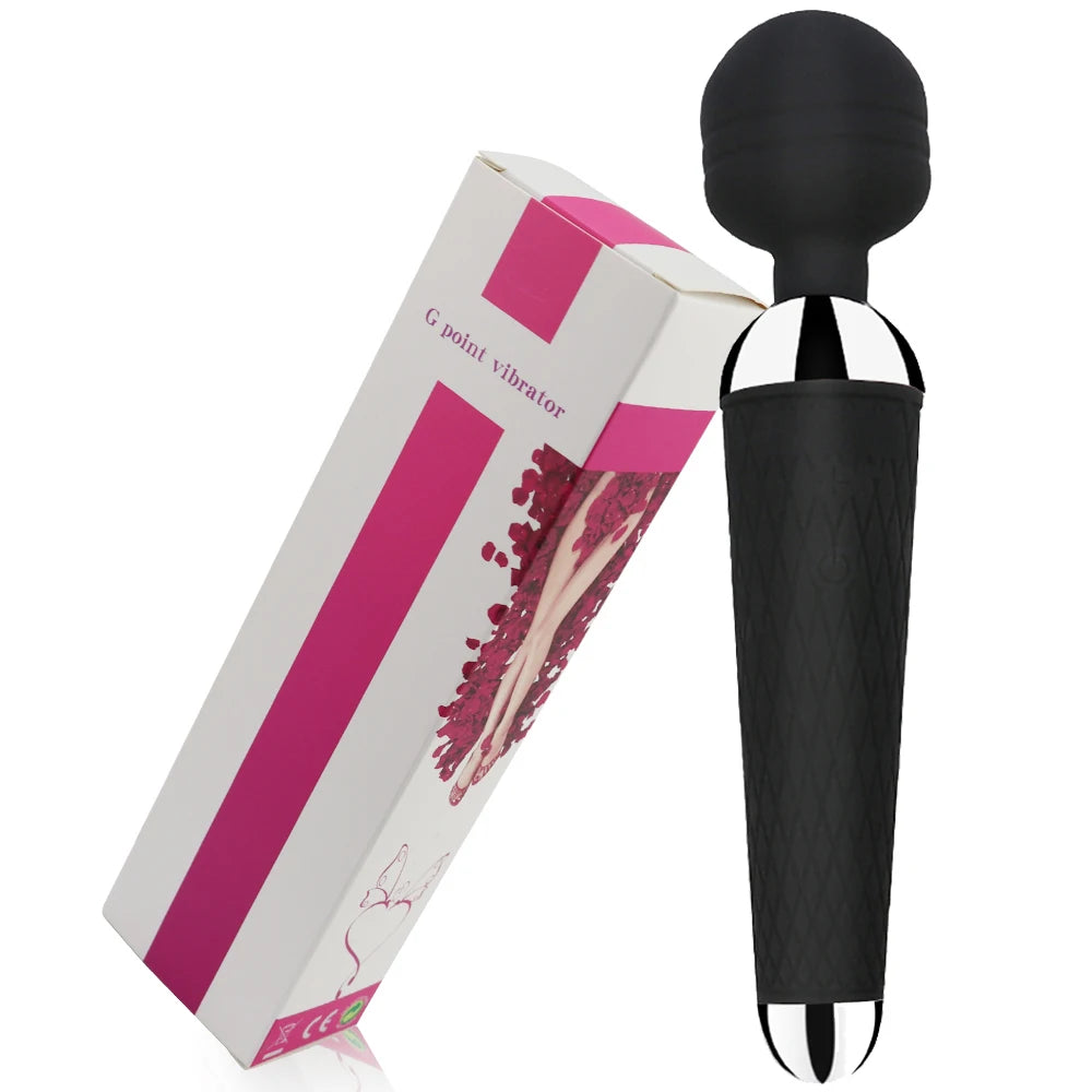 20 Vibration modes and 8 Speeds of body massager, Handheld Deep Tissue muscle massager, Adult Products for Women's Masturbation