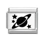 Laser Engraving Piano Heart Star Wings NO.7 Lips Italian Charm Links Fit 9mm Bracelet Stainless Steel Men Women DIY Making Gifts