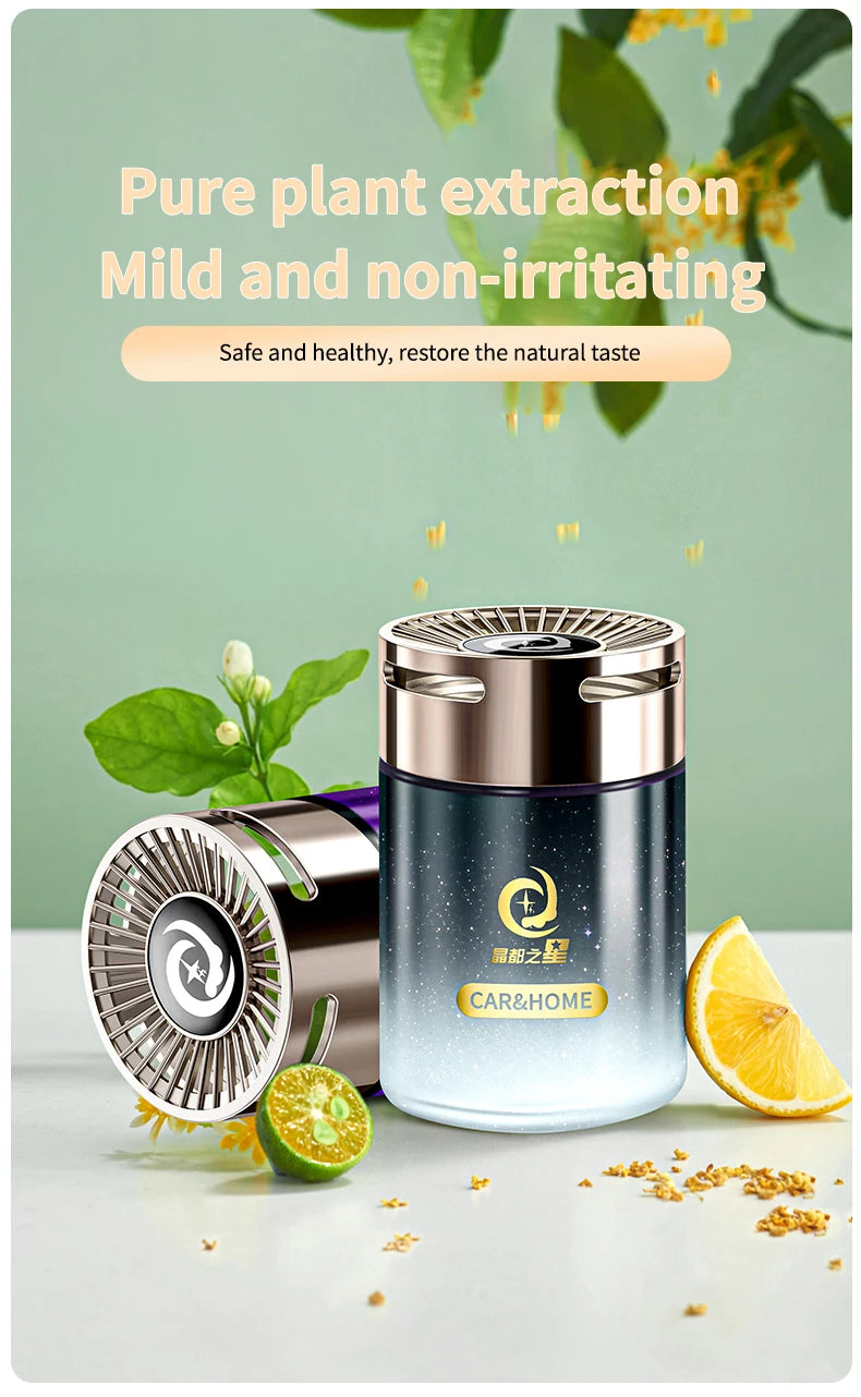 Hot Selling New Car Air Freshener Car Solid Fragrance Diffuser Long lasting Car Inside light fragrance Gifts