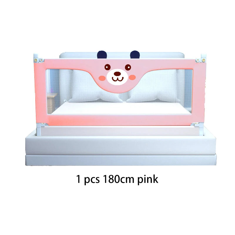 IMBABY Bed Guardrail Liftable Crib Protectors Adjustable Handrail Bed Safety Children Washable Baby Safety Bed Barrier Bumper