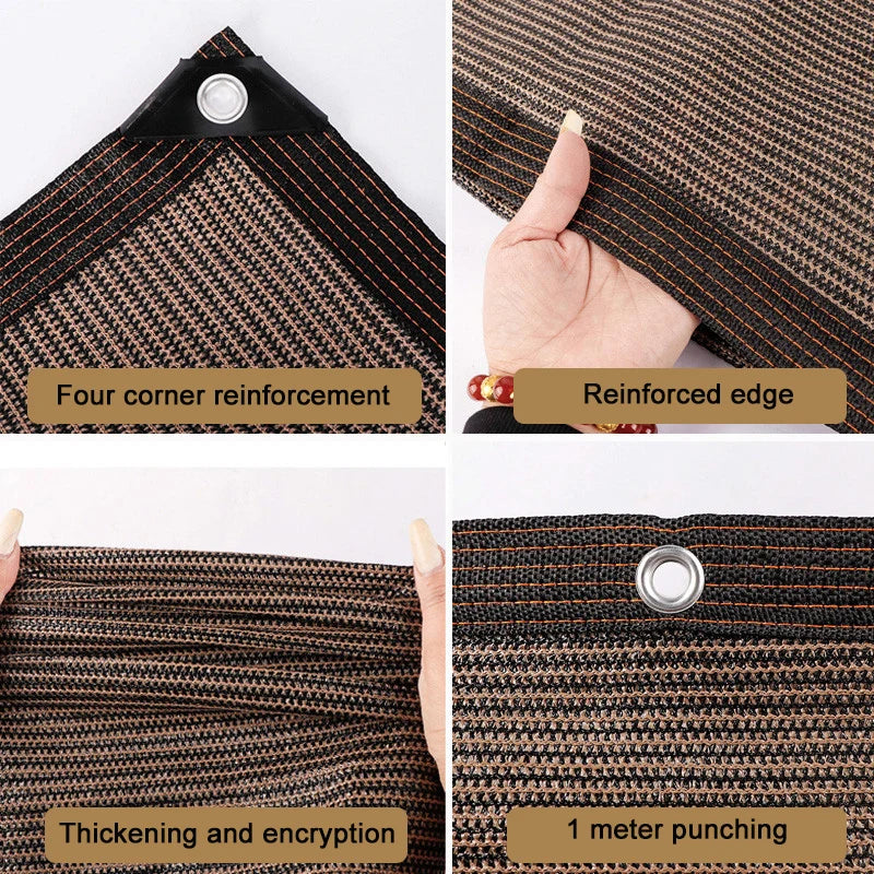Premium HDPE Sun Shade Sail  All in One Solution for Patio,Garden Pergola,Yard,and Car Canopy! Ideal Plant Cover and Sun Shelter