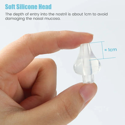 60ML Adult Children Nose Cleaner Needle Tube Baby Nasal Aspirator Reusable Potable Rhinitis Nasal Washer Syringe Nasal Irrigator