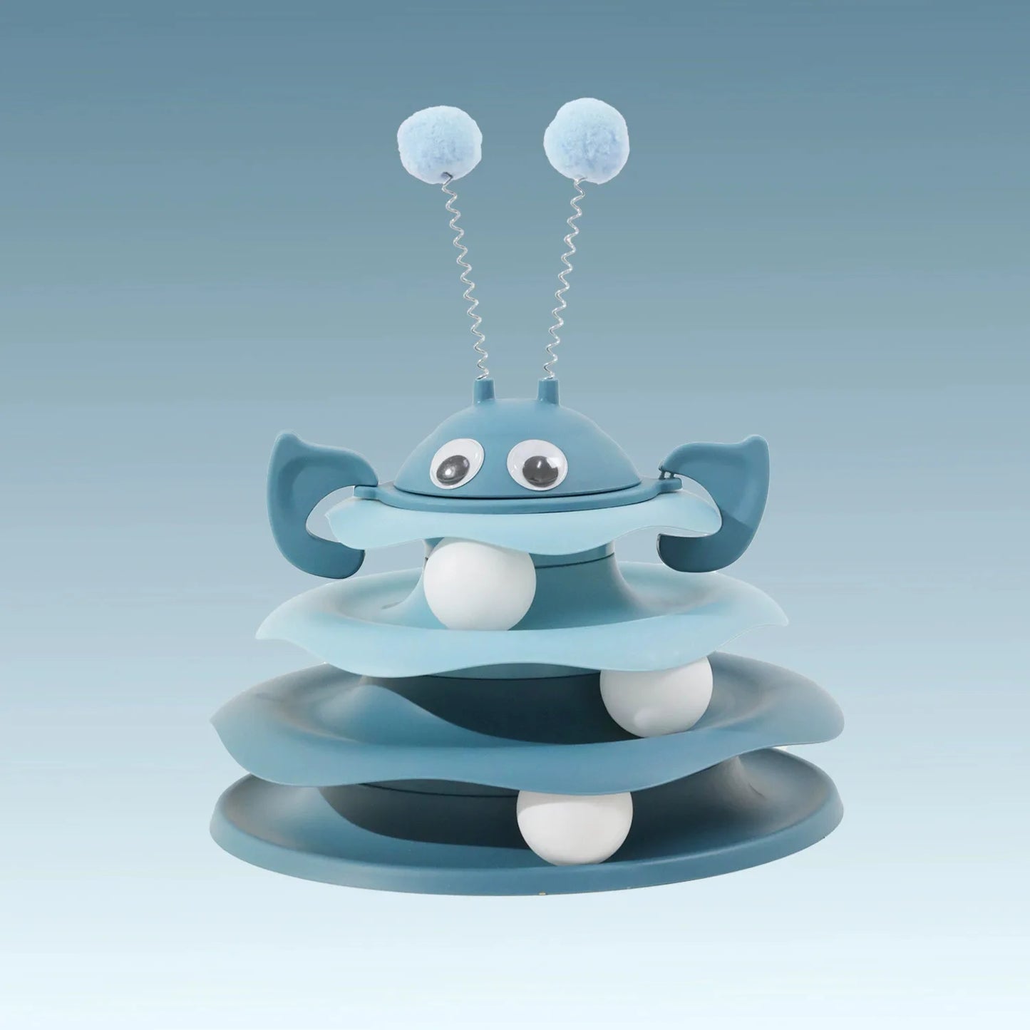 Popular Turntable Toys Cat Toys Little Bee Tumbler Cat Teasing Artifact Turntable