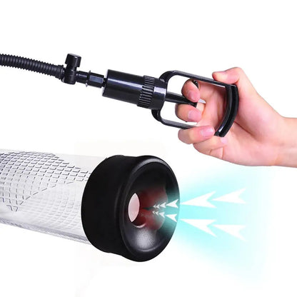Penis Pump Sex Toys for Men Male Masturbator Penis Extender Vacuum Pump Penis Enlargement Enhancer Dick Trainer Massager Ring