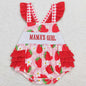 New Fashion Baby Infant Girls Rompers Bow Pink Flutter Sleeve Rompers Boutique Toddler Girls Bubble Rompers Onesie Wholesale Hot