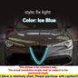Car Flashing 1Pcs Car LED DRL Daytime Running Light For Alfa Romeo Stelvio 2017-2023 Universal Flexible Decorative Light Strip