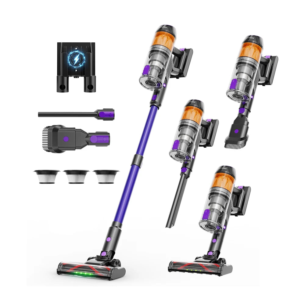 COTIAR R11 500W 50000PA Power Handheld Cordless Wireless Vacuum Cleaner for Home Appliance 1.2L Dust Cup Removable Battery