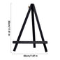 Wooden Easel For Painting,20cm 24cm 30cm 40cm 50cm Height Folding Desktop Display Triangle Bracket,Art Supplies,1 Piece HJ-02