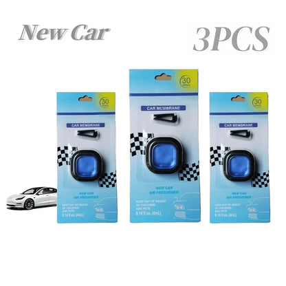 Long-Lasting Car Air Freshener Vent Clip Essential Oil Scented Odor Eliminator 0.14oz Alcohol-Free Fragrance for Fresh Car Smell