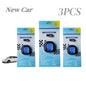 Long-Lasting Car Air Freshener Vent Clip Essential Oil Scented Odor Eliminator 0.14oz Alcohol-Free Fragrance for Fresh Car Smell