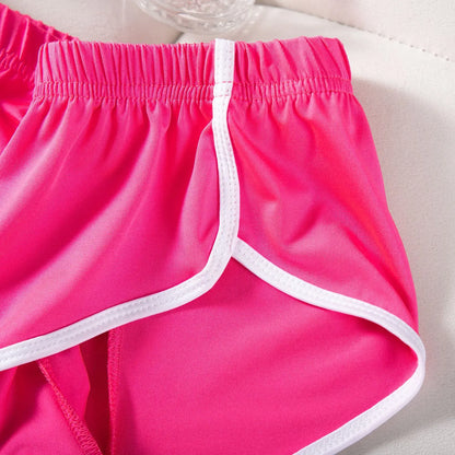 Sexy Running Elastic Sport Shorts Men's Summer Shorts Hot Pants Bar Nine Points Slim Fit Cotton Milk Silk Men's Fashion