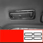 LHD For BYD Tang  EV DMI 2022-2024 ABS carbon Car Style Interior Front Rear Air Vent Outlet Cover Gear Window Control Pane