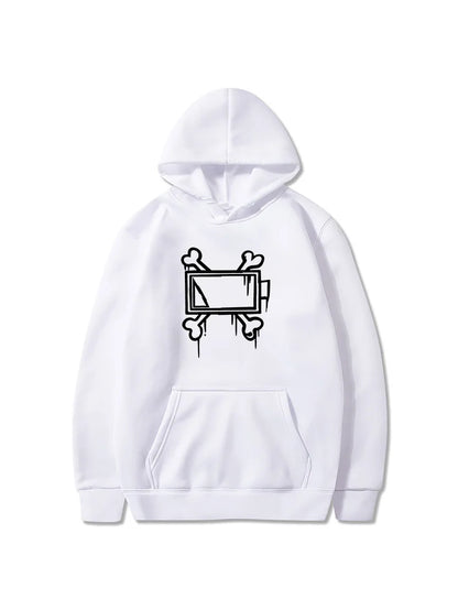 New men's and women's autumn and winter fleece hoodie  Murder Drones print foreign trade leisure sports hoodie trendy men's Y2K