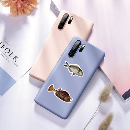 10/25/50pcs Sea Fish Ocean World Stickers Cartoon for DIY Scrapbook Stationery Water Bottle Phone Laptop Guitar Decal Toy