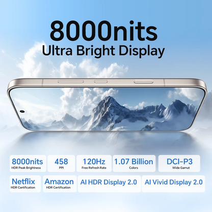 HONOR 600 5G Smartphone EU Version 200MP AI Ultra Night Camera 6400mAh Snapdragon 7 Gen4 AI Button 6.57"AMOLED 80W Supercharge