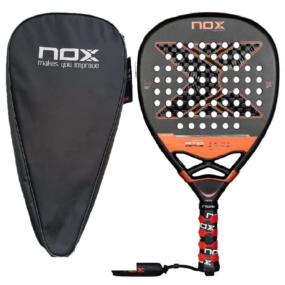 Nox 3D Carbon Fiber Power Racket, Stereo Structure Rebuild Tennis Hit Experience, Immersive Advanced Court, Tech Enabled 2023-26