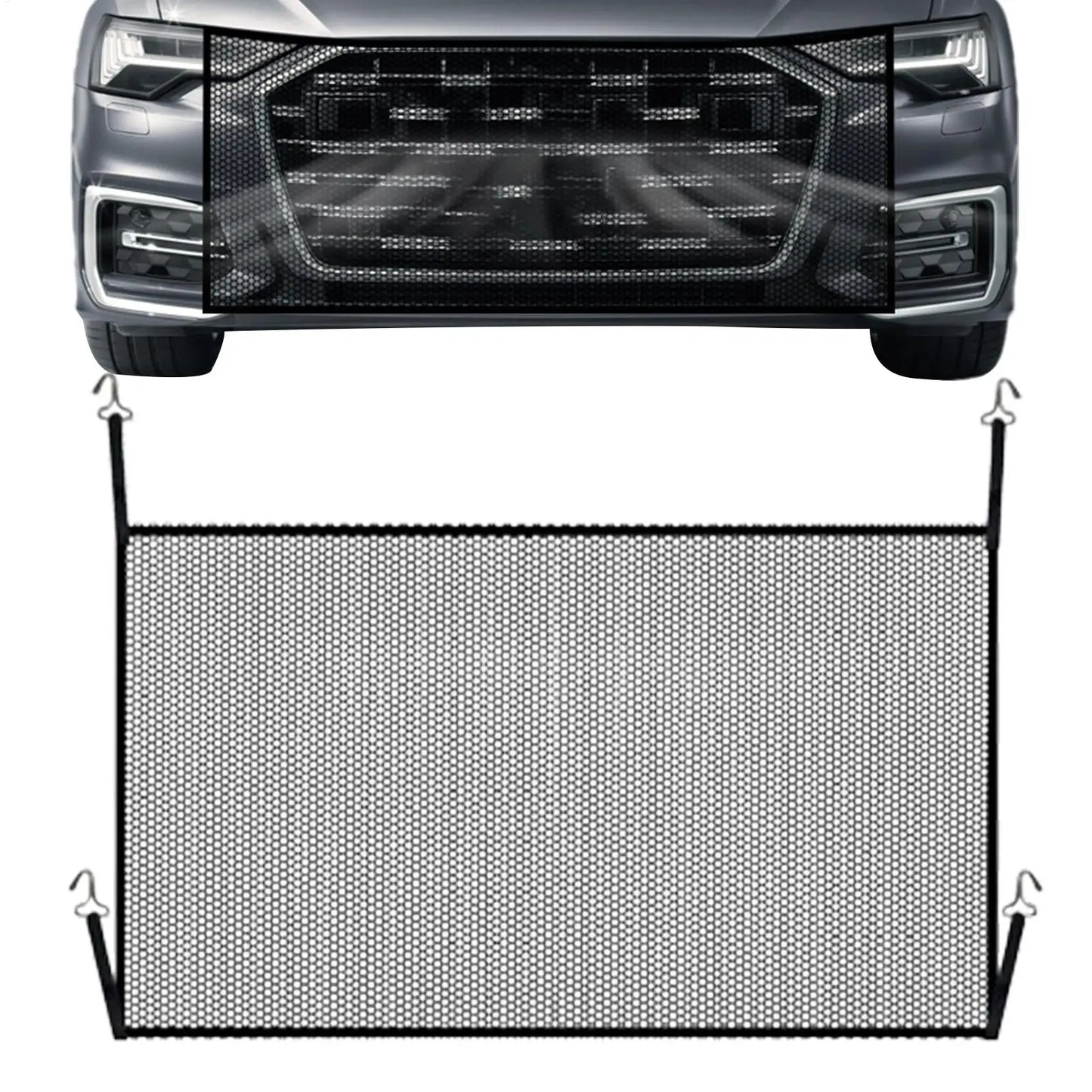 Car Grill Mesh Car Water Tank Net Barrier Rat Resistant Anti Insect Car Condenser Protect Net Bugs Repellant Air Radiator