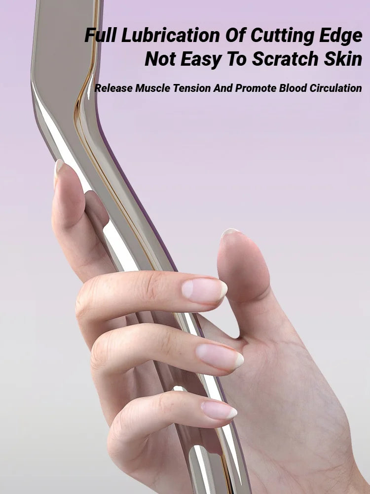 Gua Sha Scraping Massage Tool For Large Muscles Soft Tissue Mobilization 304 Stainless Steel Fascia Knife M Guasha Therapy