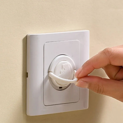 10pcs Baby Safety Socket Covers Electrical Outlet Protectors Cover Anti-electric Shock Socket Cover Child Safe Protection