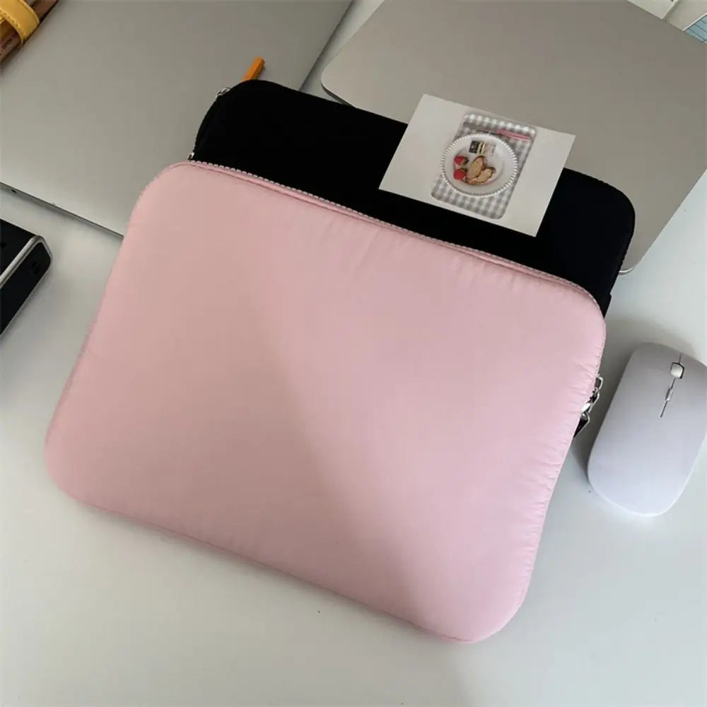 New 11/13/15.6 inch Laptop Sleeve Case Shockproof Bowknot Notebook Cover Ultra Thin Large Capacity Tablet Protective Pouch