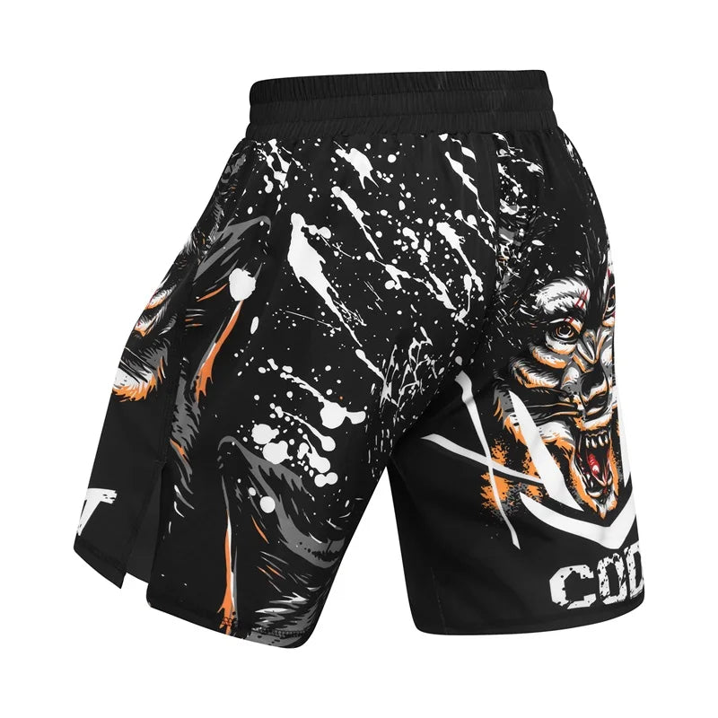 New Men Sports Jiu Jitsu BJJ Suit Gym Fitness Compression Clothes Running Jogging Sport Wear Exercise Workout Rashguard Tights