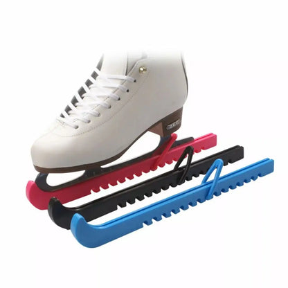 1 Pair Portable Non-Slip Ice Blade Protector Protector Sleeve Adjustable Shoes Ice Skate Covers Wear-Resistant Ice Skate Guards