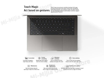 Honor MagicBook Art 14 Snapdragon Edition 1kg Ultra Thin Laptop X Elite 32G 1T 3.1K Eye Screen Notebook