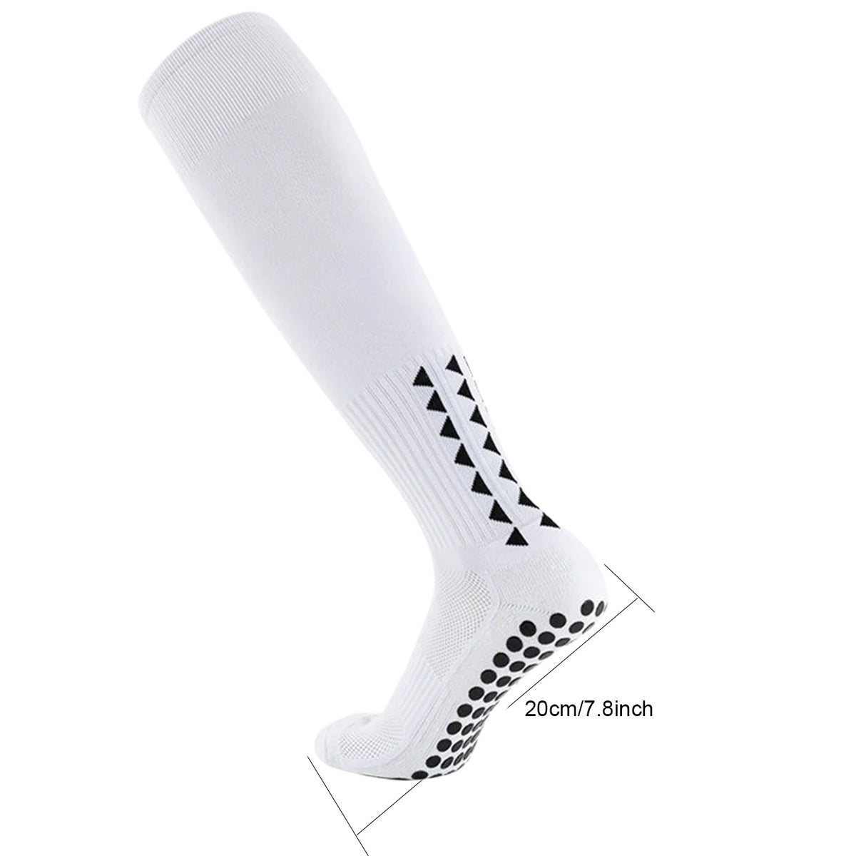 1/pcs Knee High Long Men Women Non Slip Grip Socks Football Basketball Baseball Rugby Soccer Cycling Running Tennis Towel Bottom