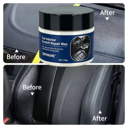 Automotive Interior Maintenance Wax Scratch Restorer Anti Aging Care Agent for Car Leather Plastic Parts