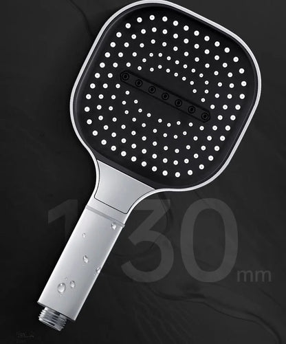 13CM Large Panel Shower 3 Modes Shower Head High Pressure Water Massage Shower Head Set with Cartridge Bathroom Accessories
