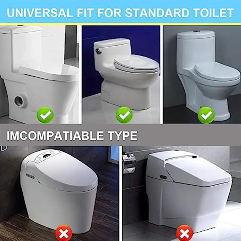 Baby Toilet Lock With 3m Adhesive Easy Intallation No Tools Needed Fit For Most Standard Toilet Safe Products For Kids And Pets