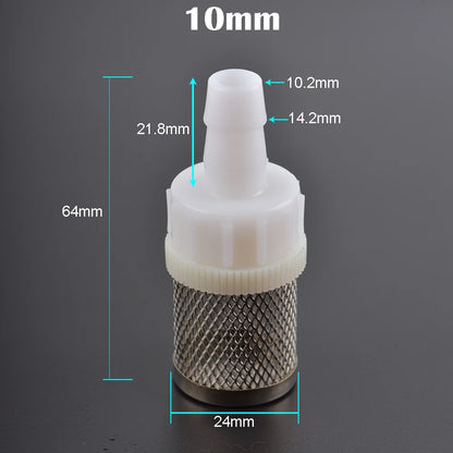 4~20mm Hose Filter Car Wash Tube Garden Irrigation Aquarium Filter Strainer Stainless Steel Mesh Filter