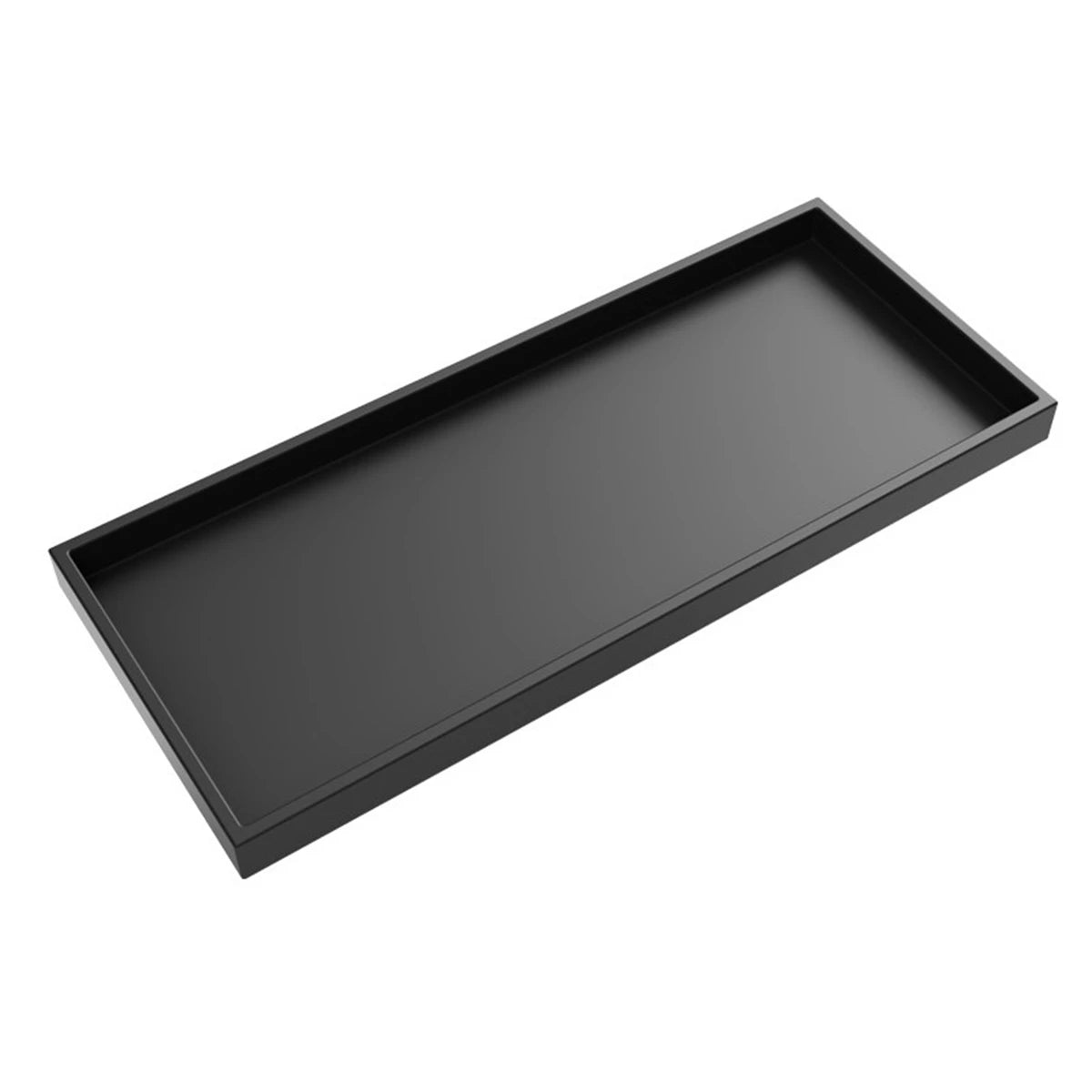 Bathroom Counter Tray Silicone Bathroom Vanity Tray Soap Dispenser Tray Countertop Storage For Dressing Tables