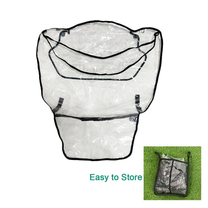 Stroller Rain Cover for Babyzen YOYO/YOYO+/YOYO2 & Stokke YOYO3 - Transparent EVA Weather Protection for Rain, Wind, Snow & Dust