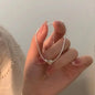 Dainty Flower Geometric Bracelet New High-End Minimalist Zircon Charm Blade Chain Women’s Bracelet Party Jewelry Gift