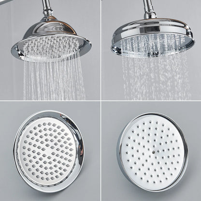 POIQIHY Brass Golden Rainfall Shower Head Shower Faucet Head Bathroom Replace Rain Showerhead Antique Brass Showerhead Accessory