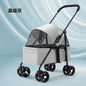 2026 New Lightweight Foldable Pet Stroller Teddy Cat Dog Handcart Outdoor Travel Cart for Small Pets